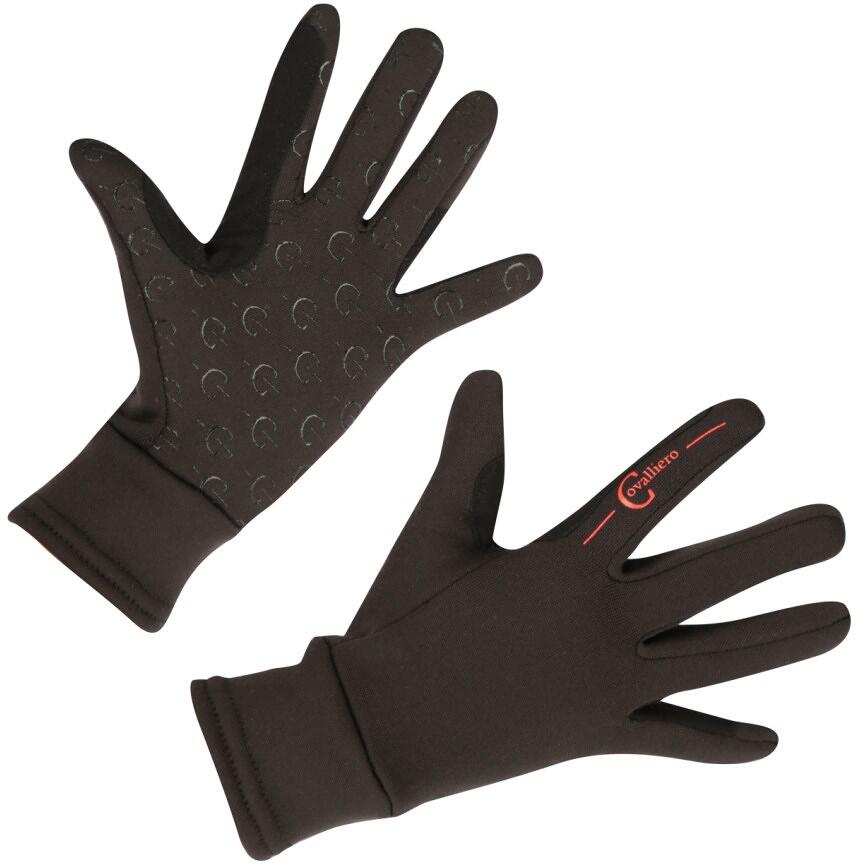 Covalliero Xaina Fleecehandschuhe, schwarz, Kids Gr. L