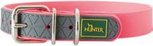 Collare HUNTER Convenience, rosa neon, taglia M-L, 55 cm