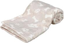 Coperta Trixie Kenny, peluche, 150x100cm, beige