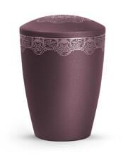 Urna per animali Völsing Mandala Edition, motivo mandala su tutto il corpo e sul coperchio, colore velvet berry, 1,5 L