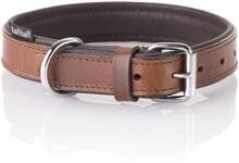 Knuffelwuff Ticino Hundehalsband, 28–36cm, braun