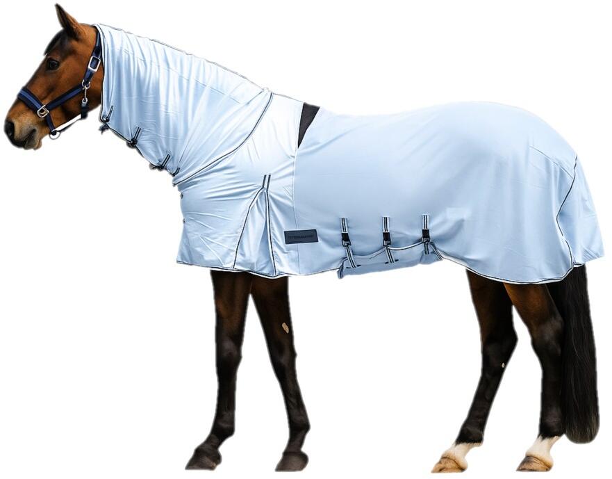 Waldhausen Protect Ekzemer-Fliegendecke, hellblau, 165cm