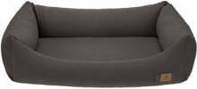 PALOPA Fred Baumwoll Hundebett, anthrazit, S