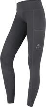 ELT Ella Thermo Leggings da equitazione per bambini, asfalto, 146