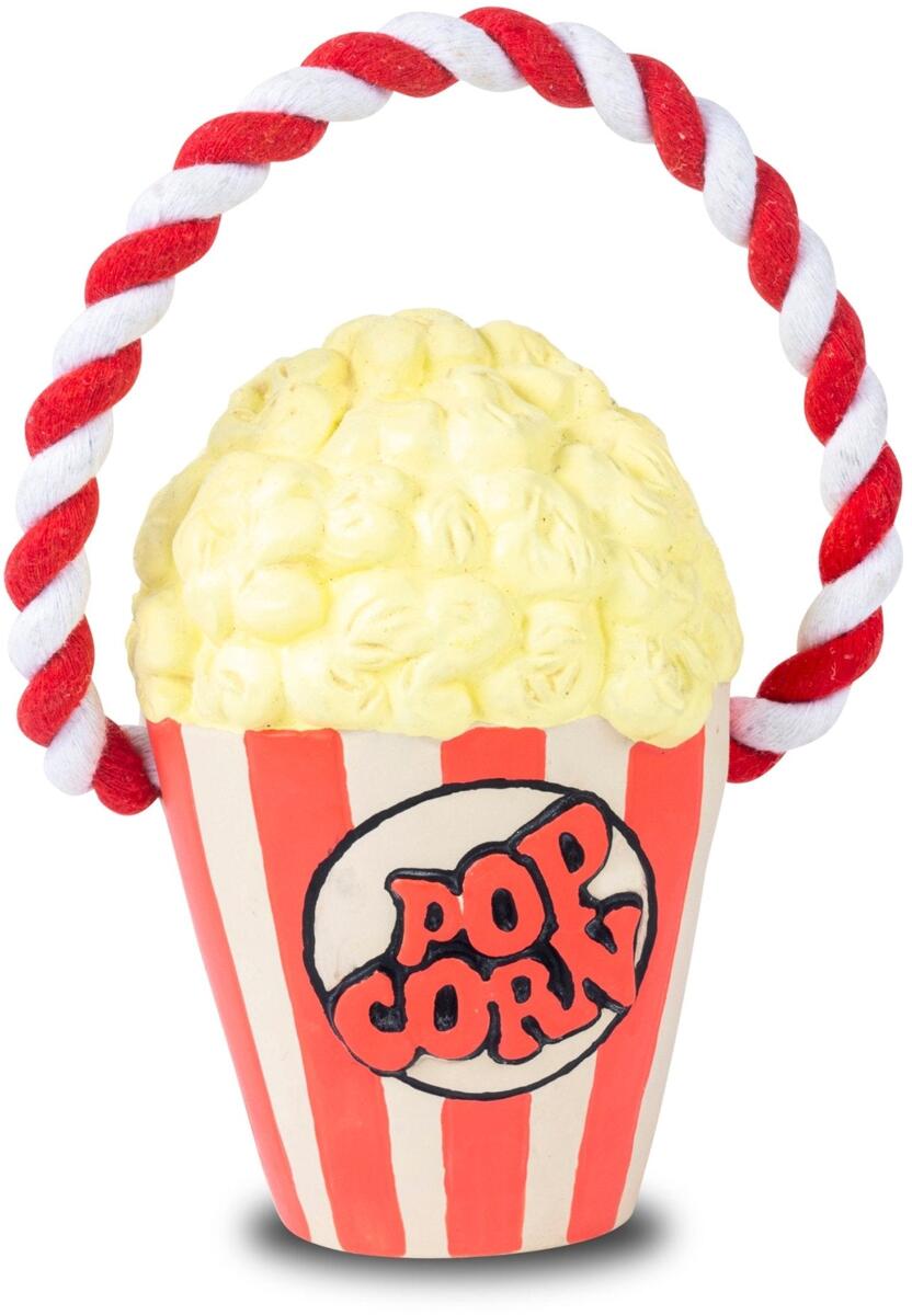 Max & Molly Tuggles Hundespielzeug, Pop the Corn
