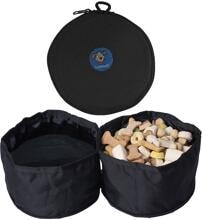 Knuffelwuff 2-in-1 Reisenapf, faltbar, 2x2L