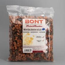 Bont Fleisch Bonties | Mix mit Gans, Kaninchen & Lachs | 500 g Hundesnacks