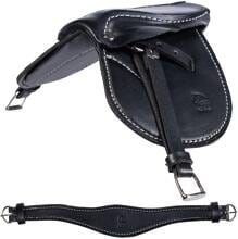 HKM Cuddle Pony Sattel, schwarz