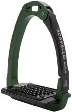 Staffa Acavallo Arena Aluplus 2.0, taglia unica, verde hunter