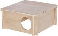 KERBL Pet Casetta per criceti naturale, 20x20x10cm