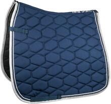 Cuscinetto da sella HKM Crystal Fashion, blu scuro, per eventi