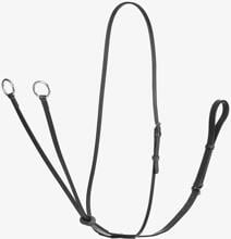 Martingala da corsa LeMieux Arika, nera/argento, Cob