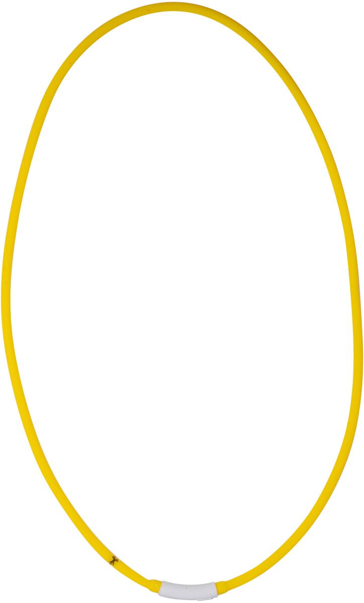 HKM LED Leuchthalsriemen für Pferde, gelb