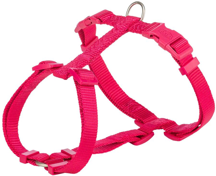 Trixie Premium H-Geschirr, fuchsia, XXS–XS, 20–32cm/10mm
