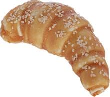 KERBL Pet Rinderhaut Croissant mit Hühnchen, 11cm