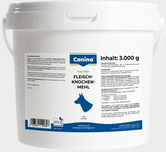 Canina Calcina Fleischknochenmehl, 3kg