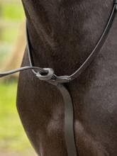 LeMieux Martingalstopper, gomma, nero, taglia unica