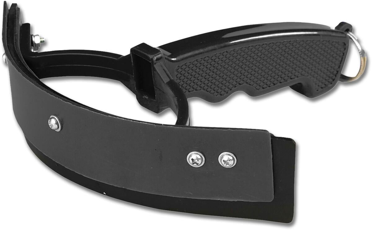 Waldhausen Kunststoff Schweißmesser, groß, schwarz