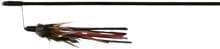 Canna da pesca Trixie, perno/molla in pelle, plastica, 50 cm