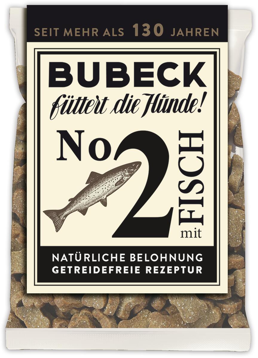 Bubeck No. 2 Hundekuchen mit Fisch, 210g