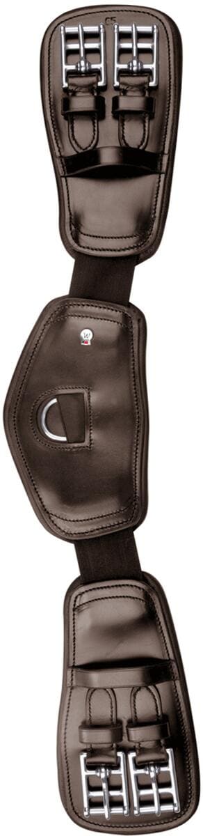 Waldhausen Elastik Lederkurzgurt, braun, 55cm