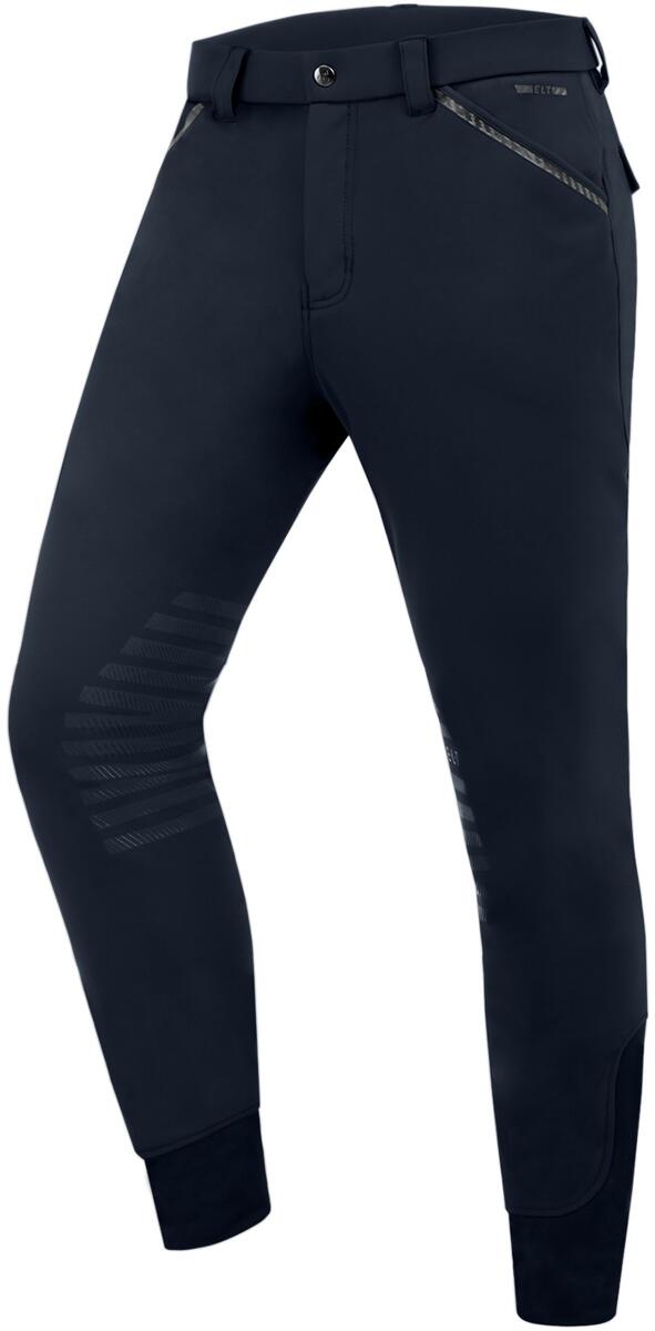 ELT Mailo Knie Silikon Herren Reithose, tiefblau, 52