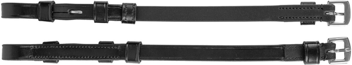 Waldhausen S-Line Backenstücke mit Haken, schwarz, VB