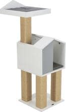Trixie BE NORDIC Jonte scratching post, grey/white, 115cm