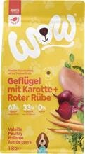 WOW Junior Mini Trockenfutter mit Geflügel, 1kg