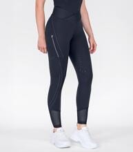 ELT Pia Leggings da equitazione per bambini, blu scuro, 152