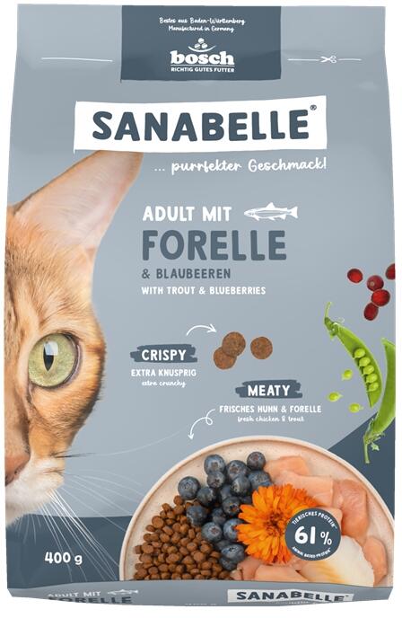 Sanabelle Adult Trockenfutter mit Forelle, 400g
