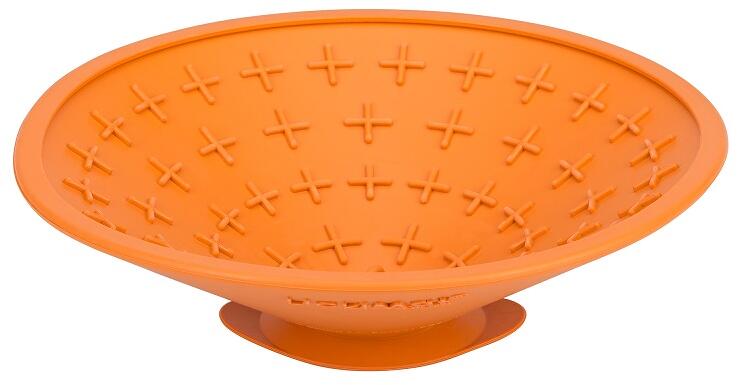 LickiMat Splash Schlecknapf, ø16cm, orange