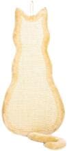 Trixie tiragraffi per gatti, tappeto in sisal/plush, naturale/beige, 35x69cm