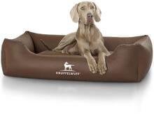 Lettino per cani Knuffelwuff Sidney, 105x75 cm, marrone