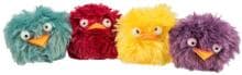 Pallina con sonaglio in peluche Trixie, colori assortiti, ø 6 cm