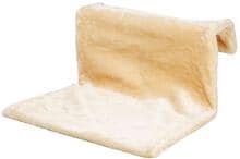 Trixie Liegemulde für Heizkörper, Plüsch, beige, 48x26x30cm