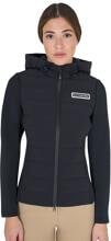 Equestro Damen Daunenjacke, schwarz, M