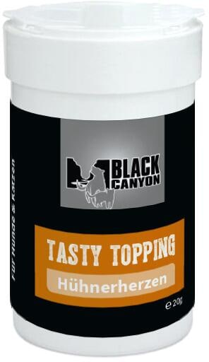 Black Canyon Tasty Topping, 20g, Hühnerherzen