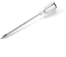 Cannula monouso KRUUSE con raccordo in alluminio, 1,6x38 mm, 16Gx1½