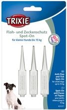 Trixie Flea and Tick Repellent Spot-On, small dogs, 3x1.5ml