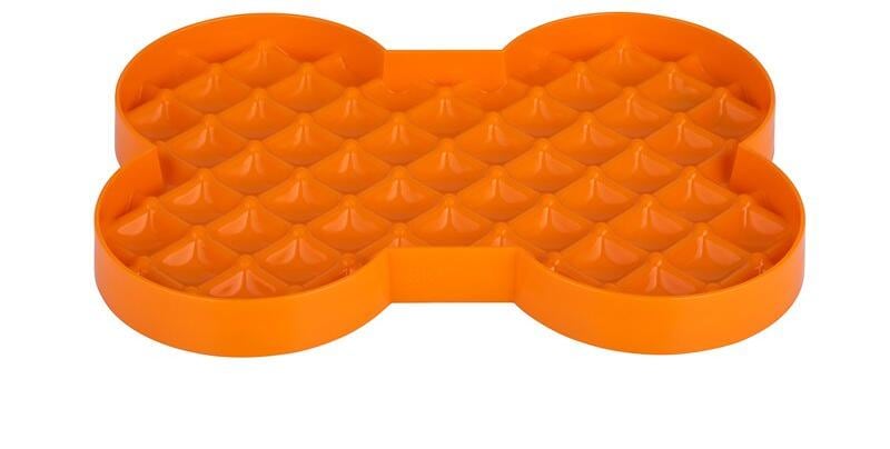 LickiMat Slodog Futtermatte, 35x26cm, orange