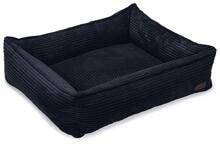 Designed By Lotte Ribbed lounger bed, anthracite, 80x70x22cm