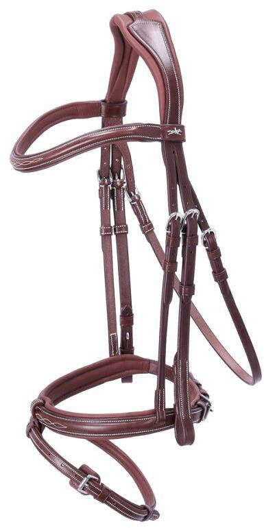 Schockemöhle SP Tokyo F Select Trense, royal oak/cream/silver, WB