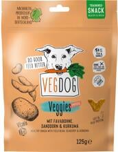 VEGDOG Veggies Immun | mit Sanddorn und Curcuma | 125 g Hundesnacks