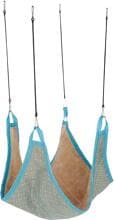 KERBL Amaca per roditori, blu/beige, 45x45cm