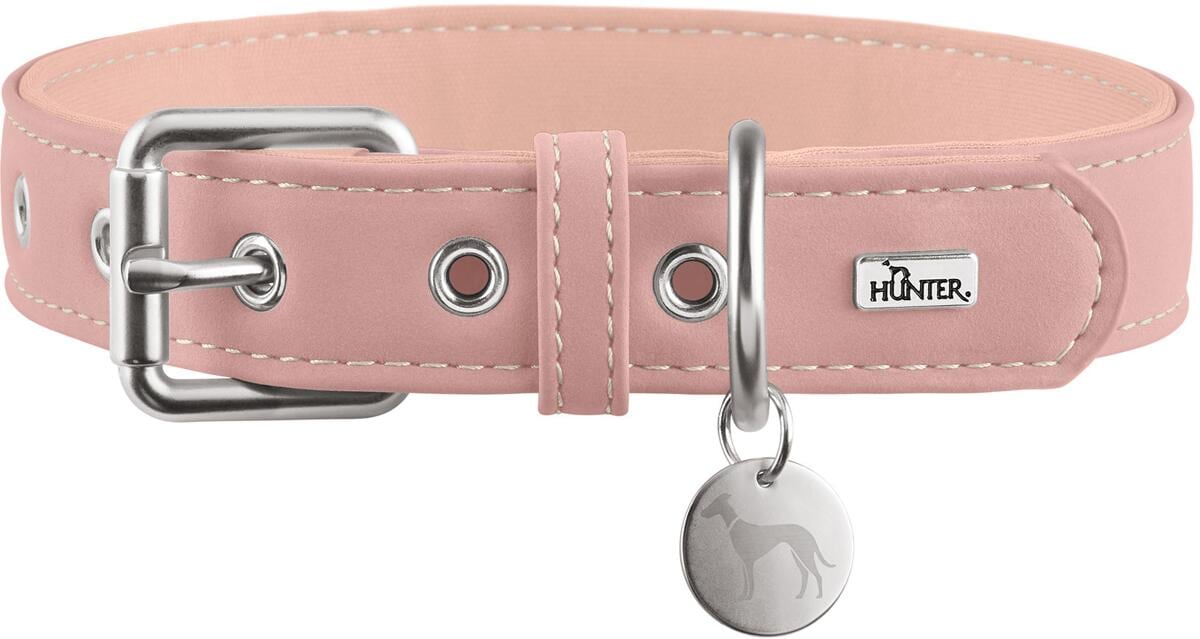 HUNTER Malibu Halsband, Kunststoff, zartrosa, 40