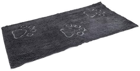 D.GS Dirty Dog Runner Türmatte, grau, 152x76cm