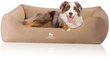 Knuffelwuff Jona orthopädisches Hundebett, XL, camel