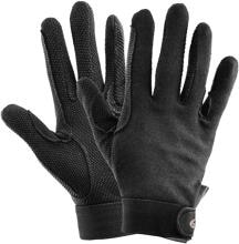 ELT Picot Winter Reithandschuh, schwarz