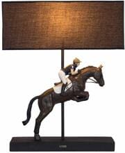 Happy House Springpferd mit Reiter Lampe, 39x14x47,5cm